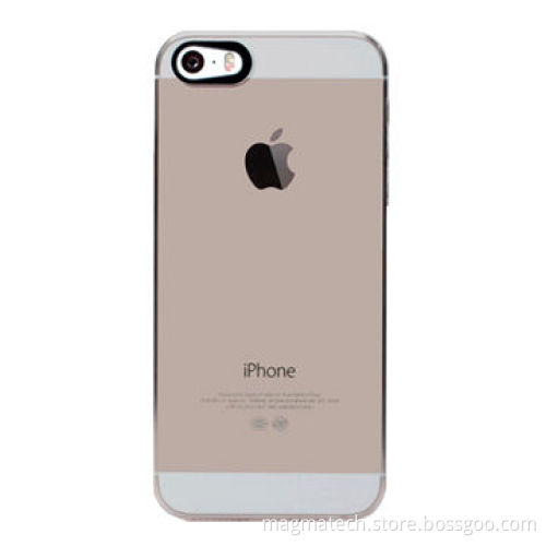 Transparent Case for iPhone 5/5S, Anti-scratch, Clear Smoke Color